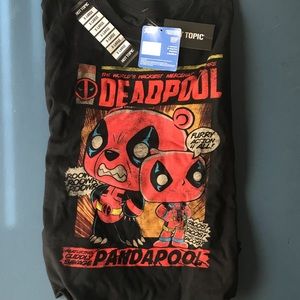 DEADPOOL PANDAPOOL TEE SHIRT MEN’S XL